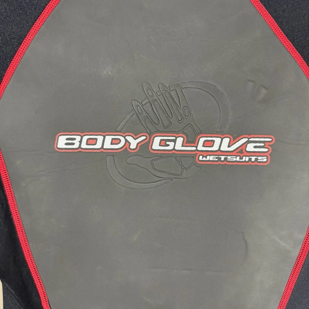 Mens Body Glove Velocity 2mm Shorty Wetsuit Black Red Springsuit Medium